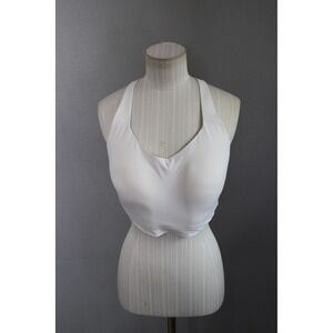 White Racerback Bralette